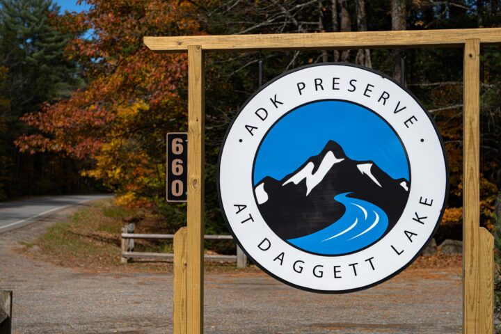 Sign to ADK Preserve